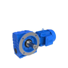 SF series helical gear worm gear motor with flange output